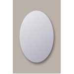 Sanicare Q-mirrors miroir – ovale – 60 x 80 cm – sans éclairage – Argent SW643957