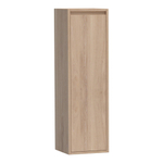 BRAUER Adore armoire de salle de bains - 120x35x35cm - avec 1 porte sans poignée ouvrant vers la droite chêne à lamelles noir SW223433