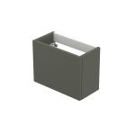 INK Versus Fonteinkast - 36x18x27cm - 1 deur - greeploos of tbv grepen - MDF lak - Mat beton groen SW416532
