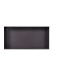 Looox Colour BoX niche encastrée - 60x30x10cm - acier inoxydable anthracite mat GA48357
