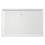 Xenz mariana receveur de douche 150x100x4cm rectangulaire acrylique blanc SW379371