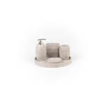 Ideavit Pick Set d'accessoires 5 éléments Concrete Beige SW416496