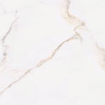 Cifre Ceramica Diamond Gold - Carrelage mural - 60x60cm - rectifié - effet marbre - Gold poli (blanc) SW1120097