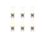 Luedd Lampe LED - set de 6 - G9 - 3W - 2700K - 280LM - dimmable SW1211318