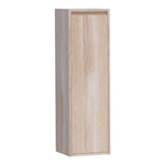 BRAUER Adore Armoire de salle de bains - 120x35x35cm - avec 1 porte sans poignée à ouverture à gauche lames chêne naturel SW223434