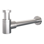 Siphon Design Brauer Brushed Edition - compact - PVD - inox brossé SW916936