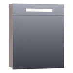 BRAUER Promise spiegelkast – 59x70x15 cm – directe LED – rechtsdraaiend – Taupe mat SW371629