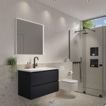 INK SP19 spiegel – rechthoek – 70x80 cm – directe LED rondom – Wit mat SW955875