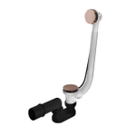 Hotbath Mate trop-plein de baignoire allongé cuivre brossé PVD SW230435