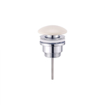 QeramiQ Dely Klikwaste Afvoerplug - keramiek - linnen SW1569857
