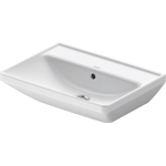 Duravit d-neo lavabo 60x44x16.5cm 1 trou pour robinetterie rectangle céramique blanc SW640415