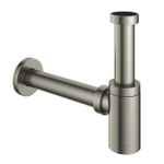 Hotbath Mate Fonteinsifon rond - geborsteld nikkel (RVS) SW12950