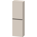 Duravit D-Neo halfhoge kast 40x24x132cm Linksdraaiend Taupe Mat SW640527