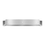 Looox Colour Shelf Special étagère encastrée 80x10cm inox brossé SW374831
