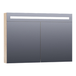 BRAUER Promise Deluxe armoire de toilette – 99 x 70 x 15 cm – LED directe – Forest Wheat SW371698