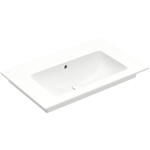 Villeroy & Boch venticello meubelwastafel - zonder kraangat - 80x50cm - met overloop - White Alpine (glans wit) 1025142