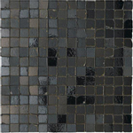 Douglas & jones metal mosaic tile 30x30cm 9.5mm frost proof rectified iron matt SW361655