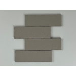 Equipe Ceramicas Kalma Carrelage mural - 6x18.6cm - 8mm - Morchella mat (gris) SW1159396