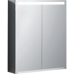 Geberit OPTION spiegelkast led verlichting - 2 deuren - 60x70x15cm - wit SW417534