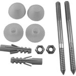 Duravit Divers ensemble de fixation pour bidet/pack WC suspendu blanc 0315120