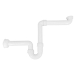 Riko Siphon gain de place pour évier/lavabo 1 ½”x 40 mm SW647690