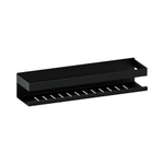 Brauer Etagère de douche - 40x10cm - Noir mat SW1102524