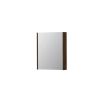 INK SPK2 Armoire de toilette - 60x14x74cm - 1 porte - miroir double face - interrupteur et prise - MFC Chêne cuivré SW353331