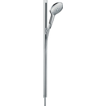 Hansgrohe Raindance select glijstangset 90 cm. wit-chroom 0450880