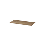 INK Topdeck Wastafelblad - 100x45x2cm - tbv onderkast - MDF - Fineer Ash grey SW493728