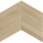 Terravito Elmare wand- en vloertegel - 7.5x45cm - 9mm - Rechthoek - Houtlook - Maple Chevron Mat SW536606