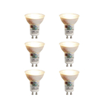 Luedd LED lamp - set van 6 - GU10 - 6W - 2700K - 450LM - dimbaar SW1211293