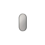 INK SP20 miroir – ovale – 40 x 80 cm – Noir mat SW693122