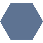 SAMPLE Cifre Cerámica Hexagon Timeless Carrelage mural et sol - Bleu mat SW736051