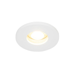 QAZQA Shed Spot encastrable - 8,5x8,5cm - IP54 - rond - blanc mat SW1187206