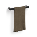 Zack linea porte-serviettes 46,5 cm noir acier inoxydable SW538626