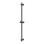 IVY Barre coulissante - 90cm - incluant support - ACIER INOXYDABLE 316 - brossé carbon black PVD SW1031482