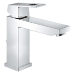 GROHE Eurocube robinet de lavabo économique medium avec vidage 28mm avec limiteur de température chrome 0442041