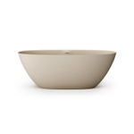Zeza Element Baignoire îlot- 175x76x60cm - solid surface - beige SW1208808
