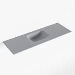 Mondiaz LEX Fontein - 90x30x0.9cm - wasbak midden - zonder kraangaten - voor toiletmeubel - Solid surface - Plata SW1025998