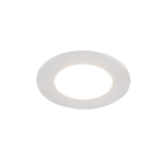 QAZQA Blanca Spot encastrable - 9x9cm - LED incluse - variation en 3 étapes - IP44 - blanc mat SW1187213