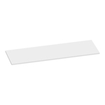 BRAUER Ocean Slim Plan de toilette - 140x46x2cm - blanc mat SW228220