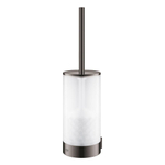 Grohe Selection Toiletborstelhouder - wandmontage - rond - open - hard graphite (antraciet) SW499837