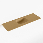 Mondiaz LEX Fontein - 90x30x0.9cm - wasbak midden - zonder kraangaten - voor toiletmeubel - Solid surface - Oro SW1025989