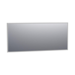 BRAUER Silhouette Spiegel - 160x70cm - zonder verlichting - rechthoek - aluminium - SW353744