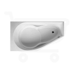 RIHO Yukon baignoire standard 160x90 cm blanc brillant, installation en angle à droite BA34005 311472
