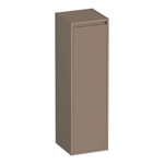 BRAUER Adore Wavy hoge kast - 120x35x35cm - 1 deur - rechtsdraaiend - greeploos - mat mokka SW1198504