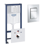 Grohe Rapid SL Inbouwreservoir - inclusief Skate Cosmopolitan bedieningsplaat - chroom SW680023