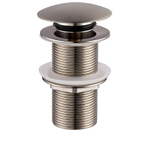 Wiesbaden UniMatch bouchon de vidage click allongée 5/4" acier brossé SW890838