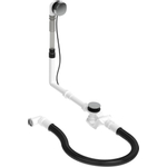 Duravit HappyD 2 garniture de vidage et de trop-plein Quadroval chrome 0305220