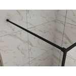 Wiesbaden Stabilisatiestang 1200mm pour douche à l'italienne Square mat noir SW639912